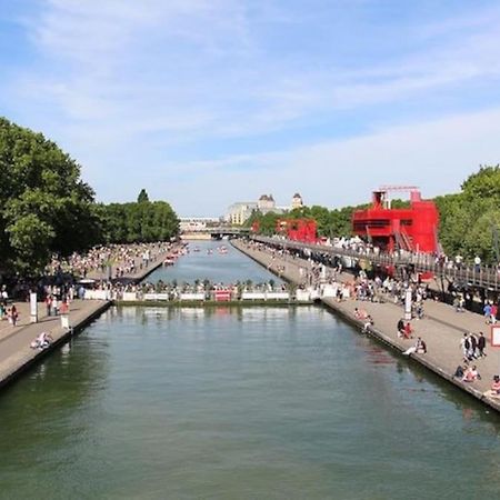Ferienwohnung Logement Entier Vue Sur Canal Paris Exterior foto